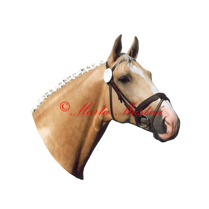 Samolepka kůň Kinský Polemik