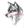 Autorský tisk vlk