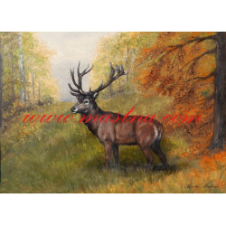 Autorský tisk jelen