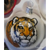 Skleněná ozdoba tygr