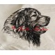 Malované tričko kavkazský pastevecký pes