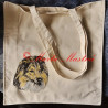 Malovaná taška šeltie