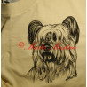 Malované tričko skye teriér
