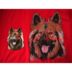 Malovaná mikina kříženec