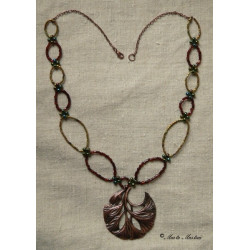 Náhrdelník v secesním stylu