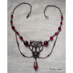 Náhrdelník v secesním stylu