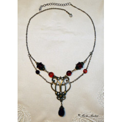 Náhrdelník v secesním stylu