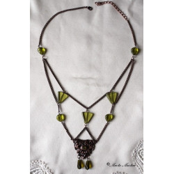 Náhrdelník v secesním stylu