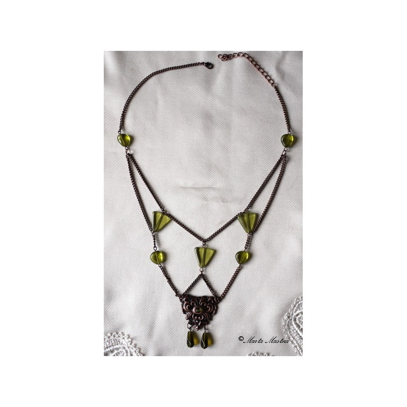 Náhrdelník v secesním stylu