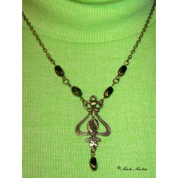 Náhrdelník v secesním stylu