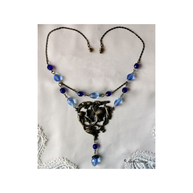 Náhrdelník v secesním stylu