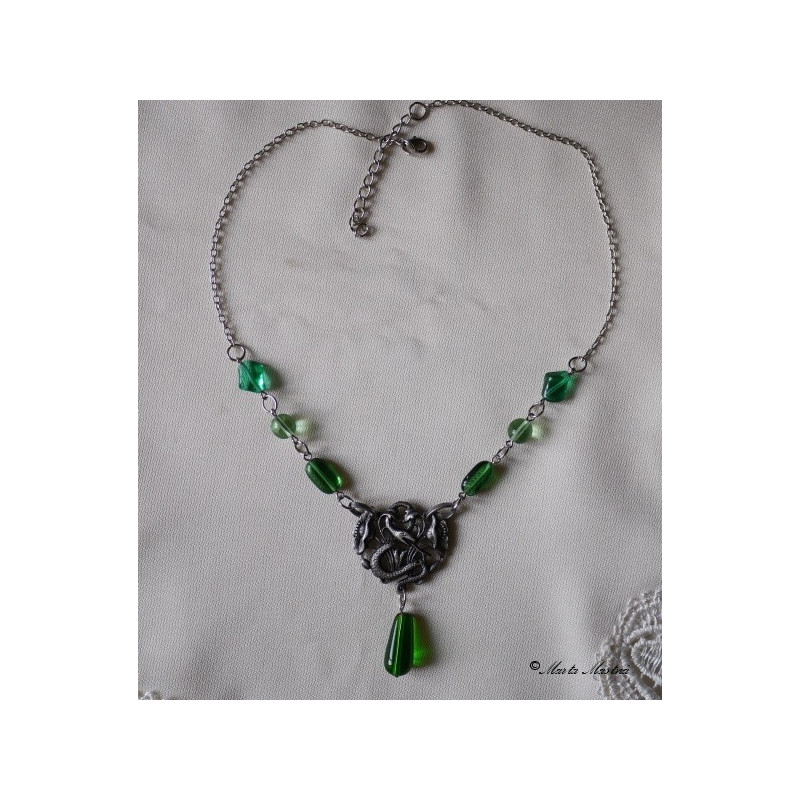 Náhrdelník v secesním stylu