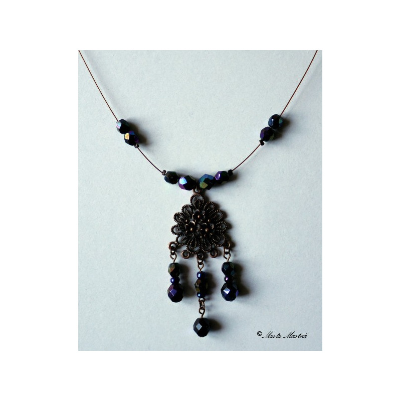 Náhrdelník v secesním stylu
