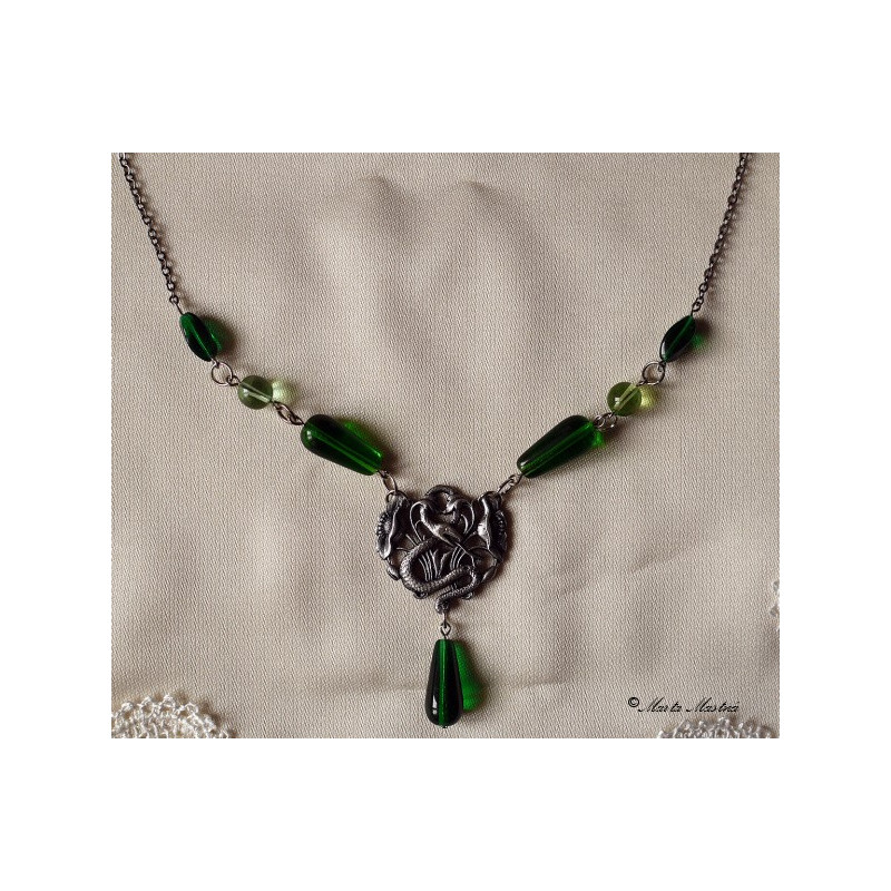 Náhrdelník v secesním stylu