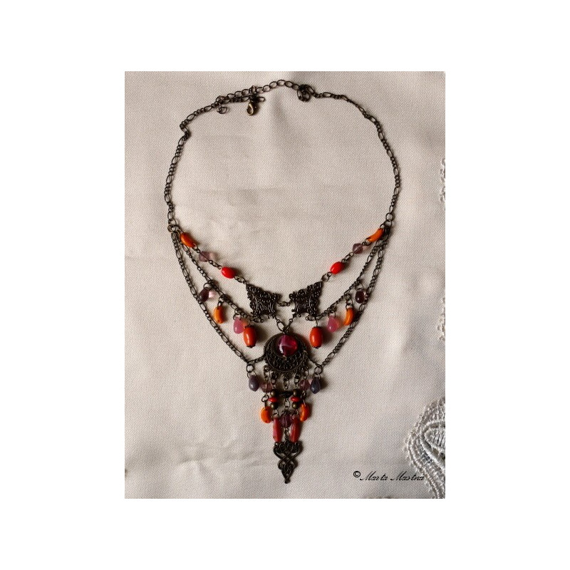 Náhrdelník v secesním stylu