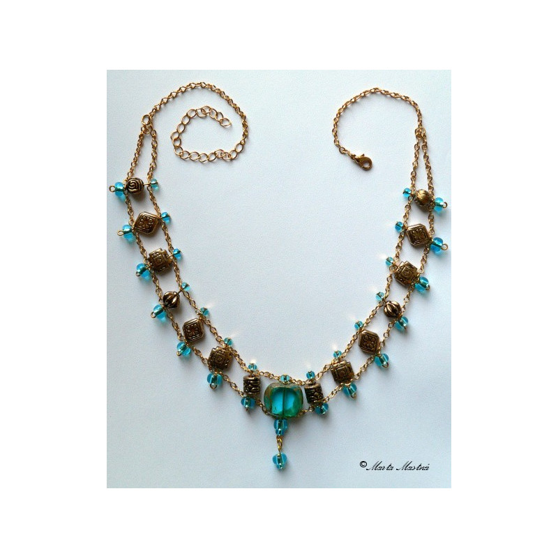 Náhrdelník v secesním stylu