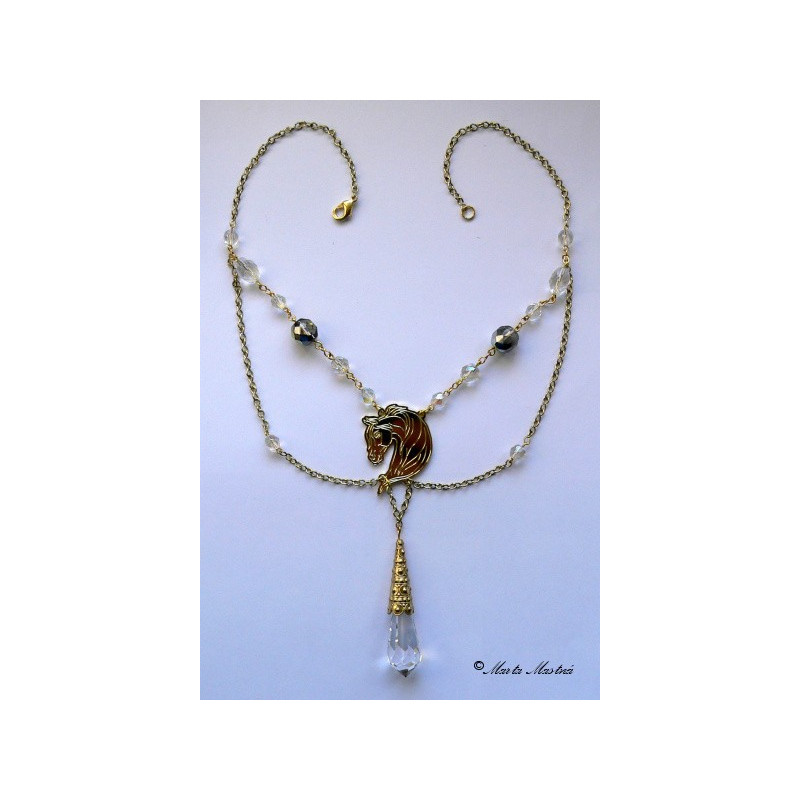 Náhrdelník v secesním stylu