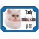 Tabulka kočka perská