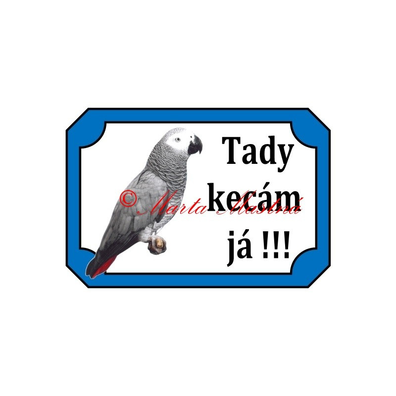 Tabulka papoušek žako