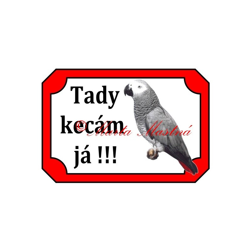 Tabulka papoušek žako