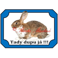 Tabulka králík strakáč