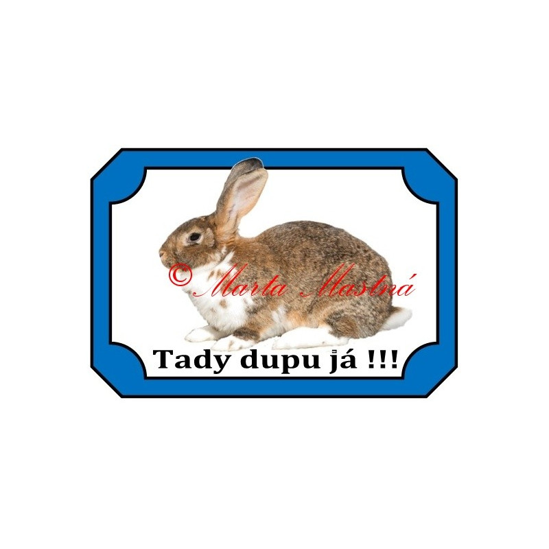 Tabulka králík strakáč