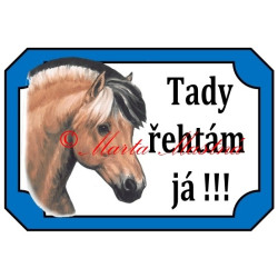 Tabulka kůň fjordský