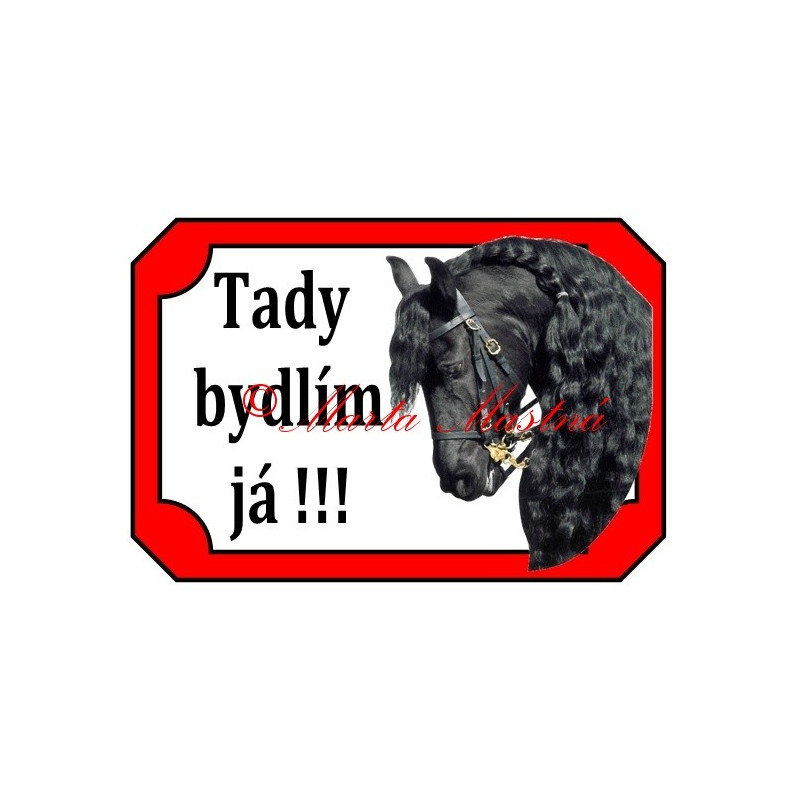 Tabulka kůň frís