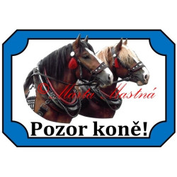 Tabulka kůň chladnokrevník