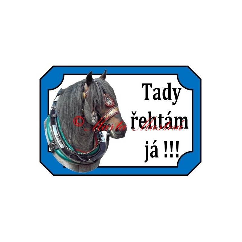 Tabulka kůň chladnokrevník