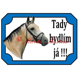 Tabulka kůň Kinský