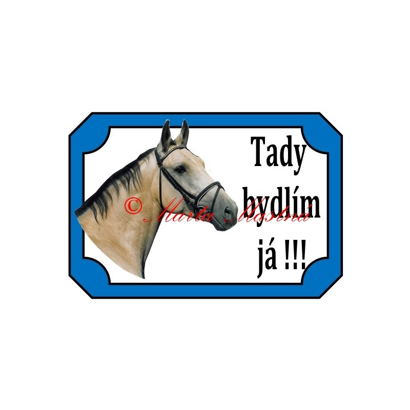 Tabulka kůň Kinský