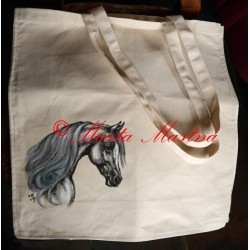 Malovaná taška kůň