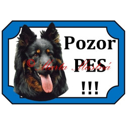 Tabulka chodský pes