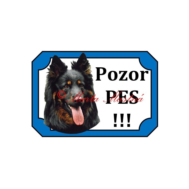 Tabulka chodský pes