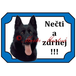 Tabulka německý ovčák