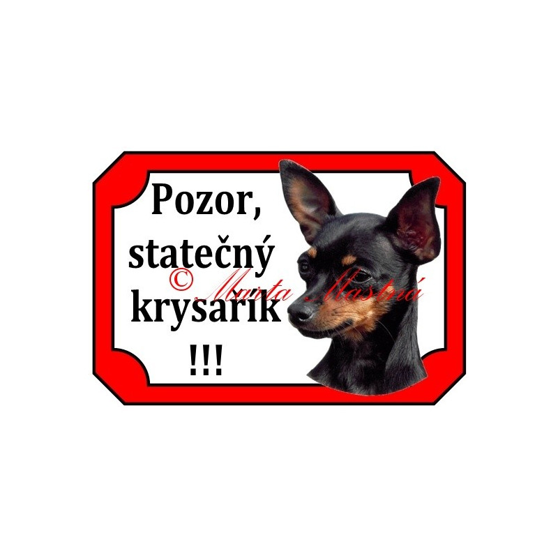 Tabulka pražský krysařík