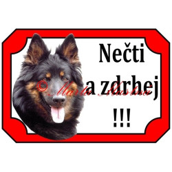 Tabulka chodský pes