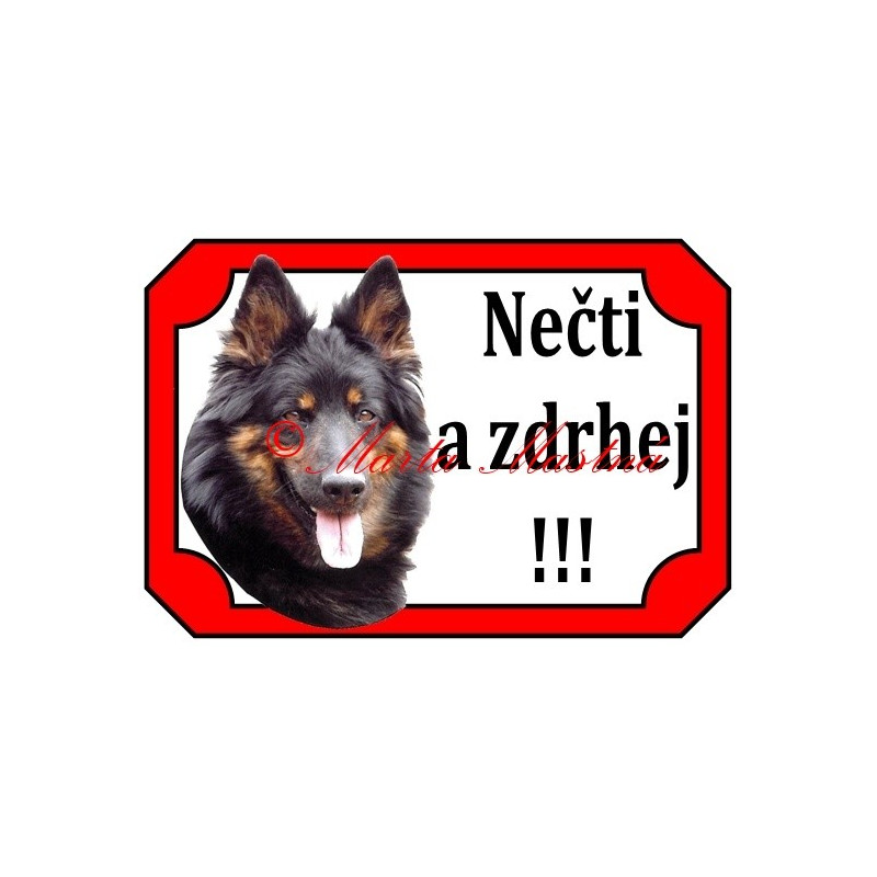 Tabulka chodský pes