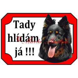 Tabulka chodský pes