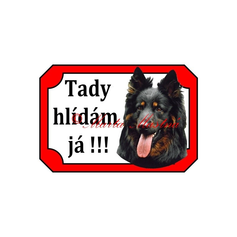 Tabulka chodský pes