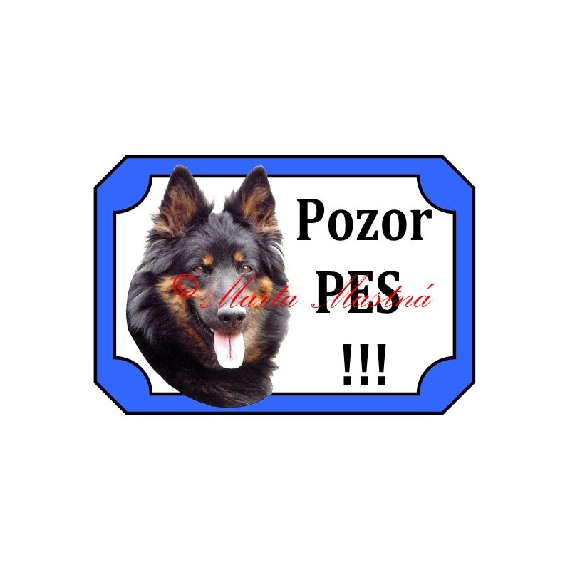 Tabulka chodský pes