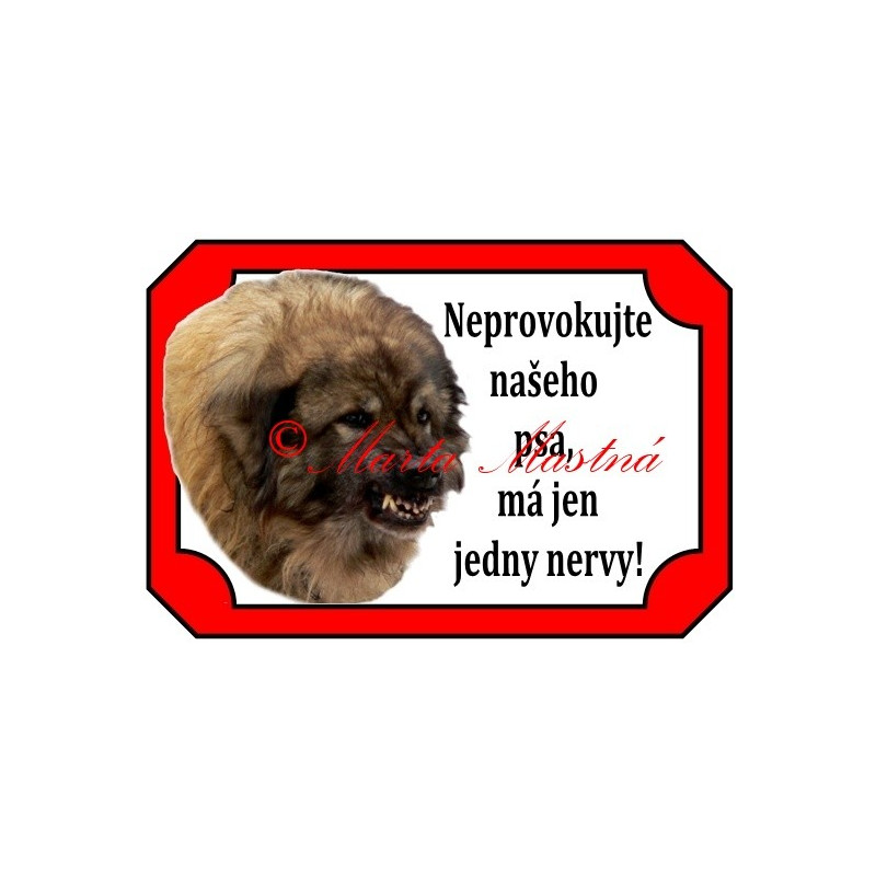 Tabulka šarplaninec, kavkazský pastevecký