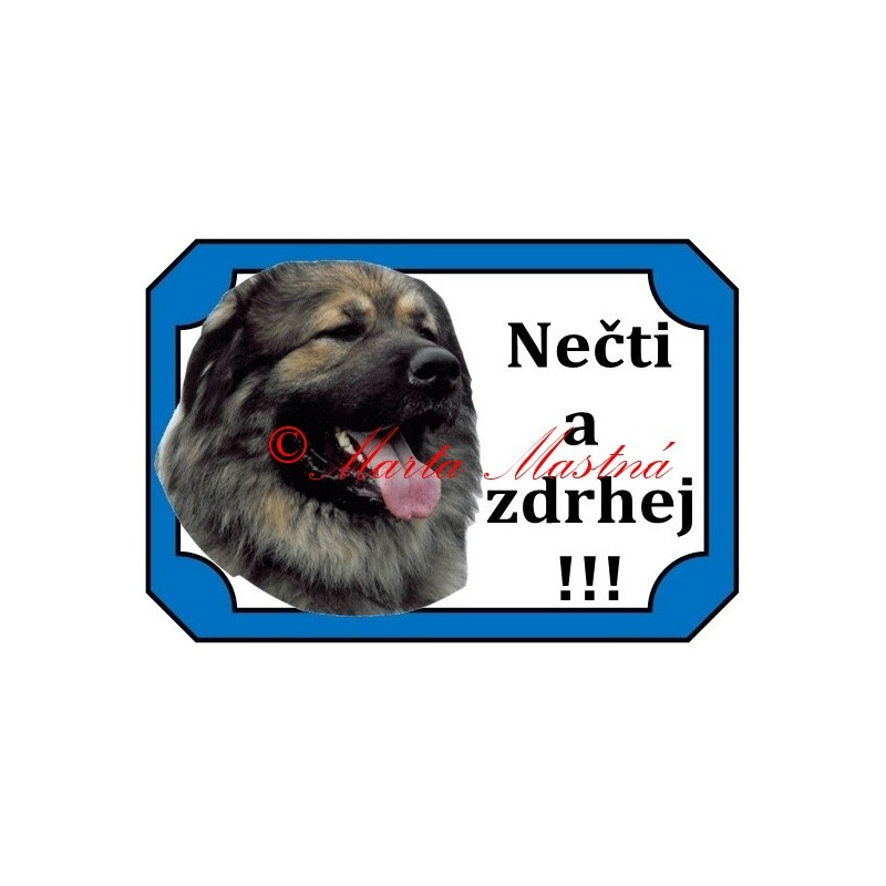 Tabulka kavkazský pastevecký pes
