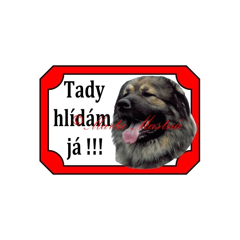 Tabulka kavkazský pastevecký pes