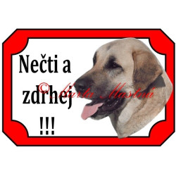 Tabulka anatolský pastevecký pes, kangal