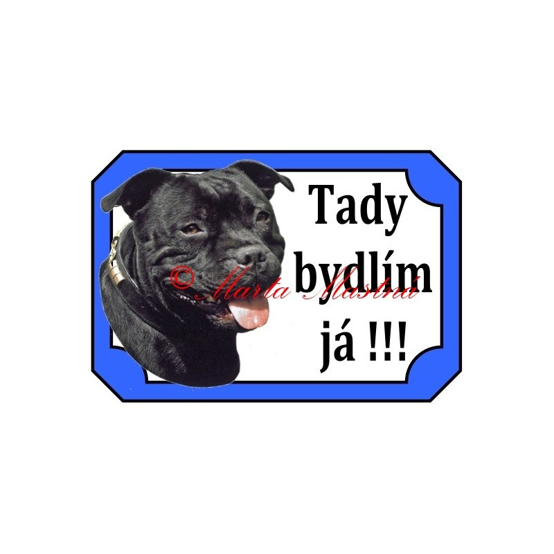Tabulka stafordšírský bulteriér