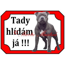Tabulka stafordšírský bulteriér