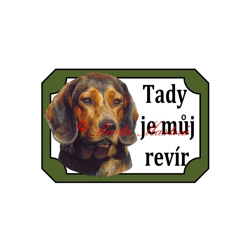 Tabulka alpský jezevčíkovitý brakýř, braka