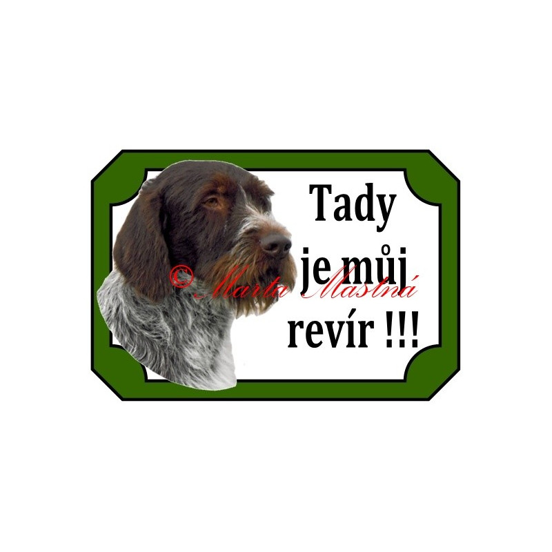 Tabulka český fousek, ohař